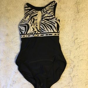 Profile one piece bathing suit